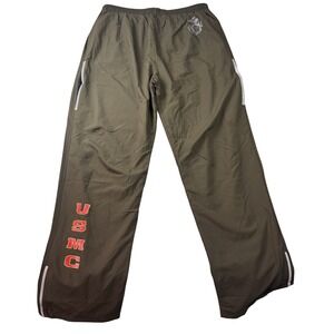 New Balance Mens USMC Running Track Pants XL Long Olive Green M483002 Military